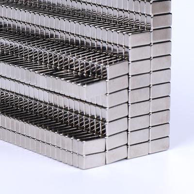 China Industrial Rare Earth Magnet Sintered Neodymium Ndfeb Block Rectangle Neodymium Magnet Permanent Sale N52 for sale