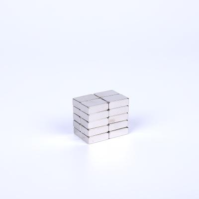 China PVC Block Industrial Thin Bar Square Stick Square Stick Rare Earth Neodymium Arc Rectangular Permanent Magnet for sale