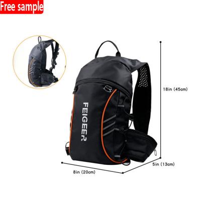 China Factory direct waterproof foldable running bag increasing hydration outdoor bicycle polyester sports backpack for women men for sale