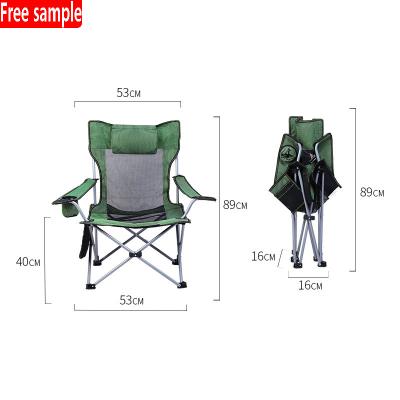 China Leisure Folding Camping Chair Modern Outdoor Heavy Duty Rising Garden Fishing Seat Indoor Outdoor Festival for sale