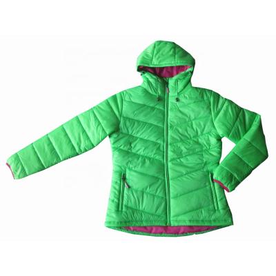 China Breathable Lady Fitted Clothing Padding Insulated Down Jacket Women Warm Winter Jacket for sale