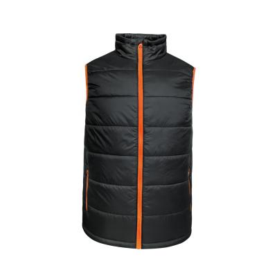 China Outdoor Breathable Custom Down Vests Nylon Mens Padded Heated Vest for sale