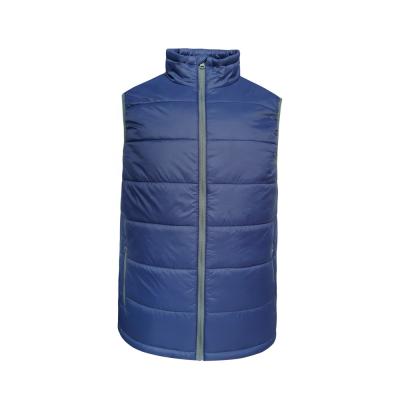 China Breathable Outdoor Clothing Mens Nylon Vests Down Stripper Heating Padded Vest for sale