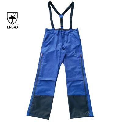 China Breathable Waterproof Outdoor Wear Work Pants Men Cheap Blue Pants for sale