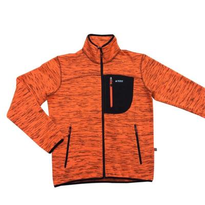 China Spring jacket breathable fat needle knitted sweatshirt for men zip up hoodie for sale