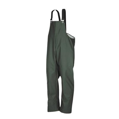 China 100% Polyurethane raincoat pants wholesale bachelor raincoats raining bib waterproof clothes armygreen pants for sale