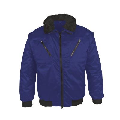 China Custom High Quality Mens Winter Pilot Waterproof Nylon Workwear Breathable 3 in 1 Bomber Jacket for sale