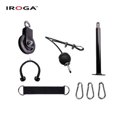 China Strength Forming Iroga Fitness Lat Lower Cable Pulley System Attachment for sale