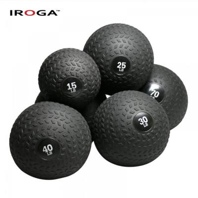 China Strength Forming Iroga Fitness Tire Shape Slam Ball PVC Weight Ball for sale