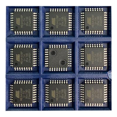 China ATMEGA328P electronic components normal integrated circuit ATMEGA328P-AU in stock for sale