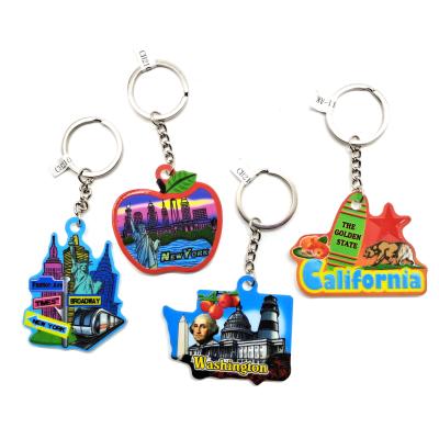 China For key decroation Manufacturers Promotion Item Customized Acrylic Key Chain Souvenir Gifts Acrylic Key Chain for sale