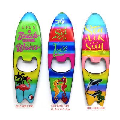 China Sustainable Magnetic Surfboard Bottle Opener for the Kitchen, Bar, or Restroom for sale