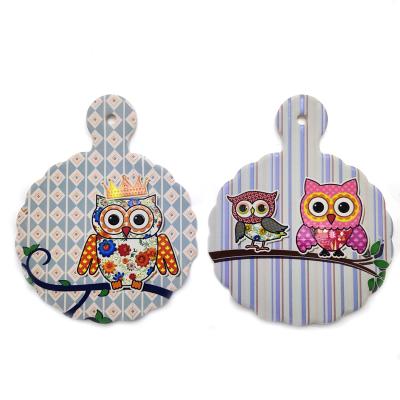 China Sustainable Ceramic Owl Design Water Absorbent Ceramic Tripod for sale