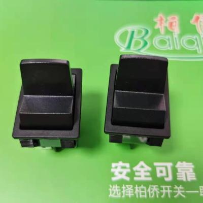 China Household China Supplier Zhongshan Kitchen Appliance Parts Chrest Mixer 16a Plastic Silver Rocker Switch for sale