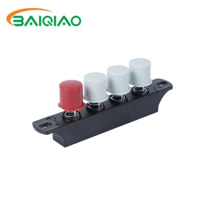 China Professional Design Pedestal Fan Home Appliances Fan Type 4 Position Push Button Parts Keyboard Switch for sale