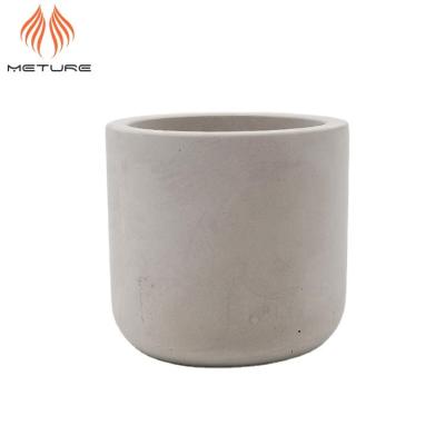 China Water proof; Heat resistant; Corrosion Resistance Natural Light Gray Cement Fragrance Oil Mini Flower Indoor Planter for sale