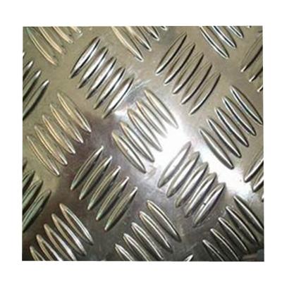 China Anti Slip Diamond Pattern Stainless Checkered Embossed Decorative Steel Plate for sale