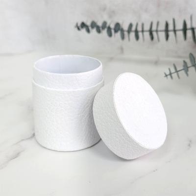 China Art Paper Rings Jewelry Box Biodegradable Cylinder Wrapping Round Paper Tubes Packaging With Custom Logo for sale