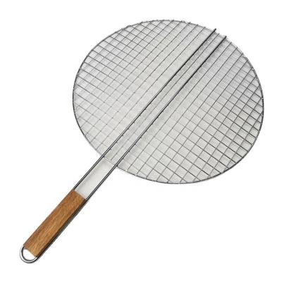 China High Quality Rounded Dustproof Outdoor BBQ BBQ Grill Grates Grill Wire Mesh Net BBQ Basket for sale