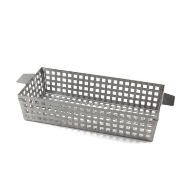 China Dustproof High Quality BBQ Accessories Stainless Steel BBQ Grilling Smoker Box for sale