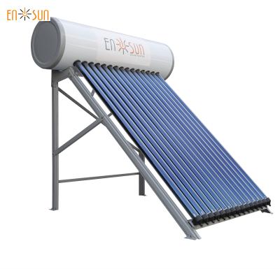 China Outdoor Manufacturers Solar Powered Space Heaters Roof Pressure Solar Water Heater With Galvanized Steel for sale