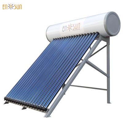 China Hotel Sun Power Water Heater Solar Water Heater Low Pressure Solar Water Heater Galvanized Steel for sale