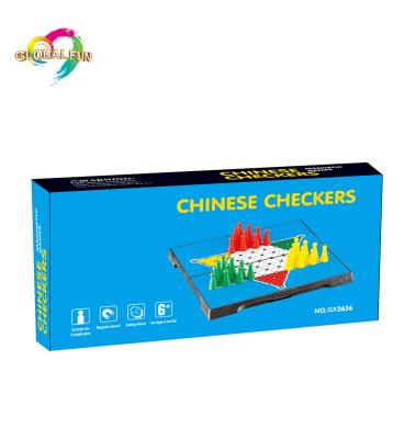 China Plastic Magnetic Drinking Game Chess Board Chinese Chess Checkers Chess Set Multifunctional Backgammon Chess Box Toys for sale