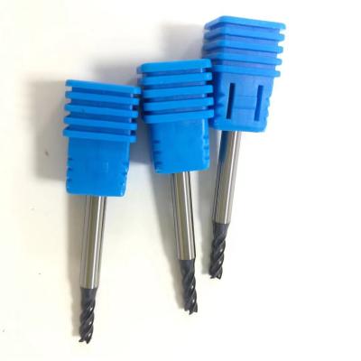 China CNC Machining 3mm Square HRC60 Tungsten Carbide Endmill End Mill Milling Tool For Stainless Steels for sale