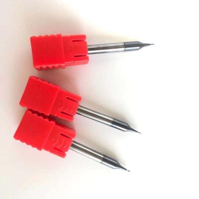 China CNC 2Flutes 0.6mm Diameter 60HRC Square Solid Carbide Milling Micro Machining End Mills for sale