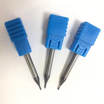 China CNC 4Flutes 1mm Square HRC55 Carbide End Mill Carbide Milling Cutting Tools for sale