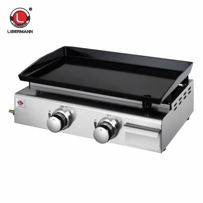 China Grilling A Variety Of Food Non Stick Gas Tepanyaki Grill Gas Plancha Grill for sale