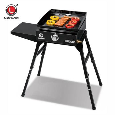 China Grilling A Variety Of Food Non Stick Gas Griddle Outdoor Portable BBQ Grill for sale