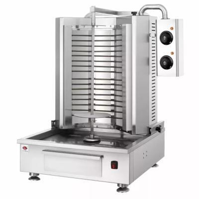 China High Performance Large Capacity Doner Kebab Machine Electric Automatic Rotating Chicken Shawarma Grill Machine for sale