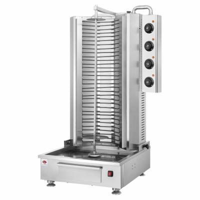 China Heavy Duty Heavy Duty Automatic Rotation For Shawarma BBQ Vertical Electric Catering Grill for sale