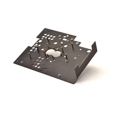 China Industrial Parts Designer Sheet Metal Stamping Bracket Chassis Case Cuts Manufacturing for sale