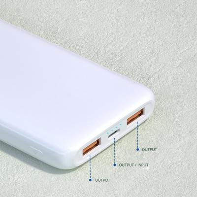 China Fast Charge Support Custom Design Portable Multi Purpose Power Bank 10000 Mah Fast Charging Thin Power Bank for sale