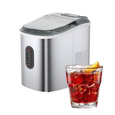 China Car Home Electric Worktop Portable Ice Maker Machine for Home with Pure Copper DC Motor for sale