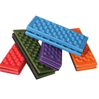 China Carry Folding Outdoor Camping Mat Seat Easy Cushion XPE Foam Portable Waterproof Chair Beach Picnic Mat for sale