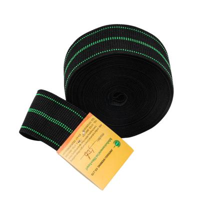 China Lawn Elastic Custom Furniture Webbing Supplier Heavy Duty Sofa Elastic Straps Military Webbing For Belts for sale