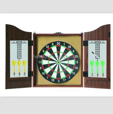 China Durable High Quality Dart Box Target With Deluxe MDF Cabinet Darts for sale