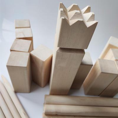 China Kubb wooden set of professional outdoor sports products of outdoor activities for sale