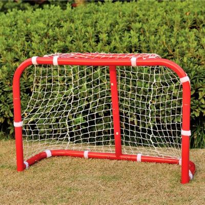 China Durable Portable And Foldable Hockey Goal With Backstop Net Hockey Training Equipment for sale