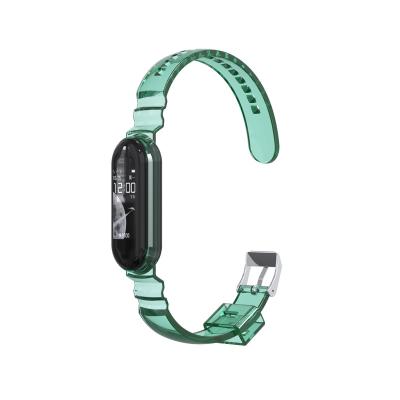 China clear Anti-drop watch band for MI 1/2/3/4/5 OEM and ODM accepted for sale