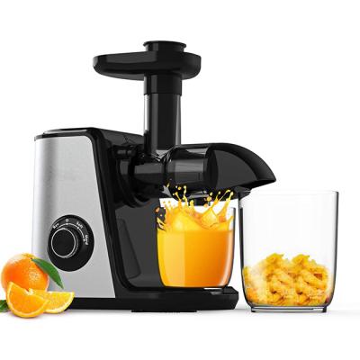 China Reverse Function Slow Masticating Juicer Easy To Clean Quiet Motor And Reverse Function, Cold Press Juicer For Vegetable And Fruit for sale