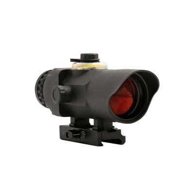 China Hot Selling Magnification 3x Tritium Night Sights Fiber Optic Red Point Sight BRI-TS3X for sale