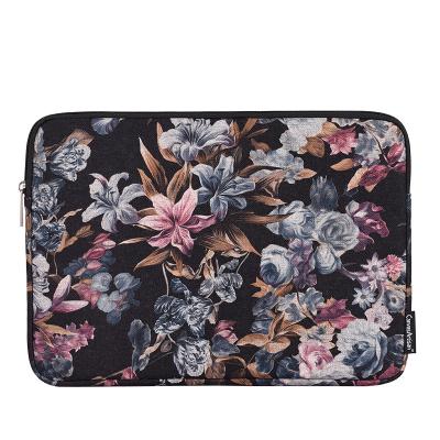 China Canvas Canvas Laptop Sleeve Case Factory Notebook Bag Supplier for sale