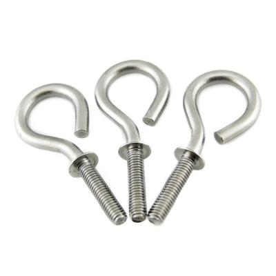 China Stainless Steel Open Eye Bolt Heavy Duty And Versatile for Lifting Extension for sale