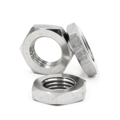 China 304 Stainless Steel M4 Hex Thin Nut Grade 12.9 With Customizable Finish for sale