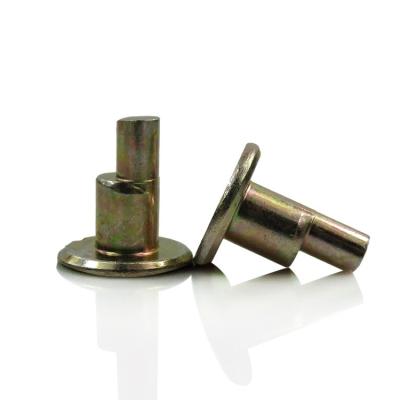 China RoHs-zertifizierte Semi-Tubular Step Shoulder Rivets für leichte Regale aus Edelstahl zu verkaufen