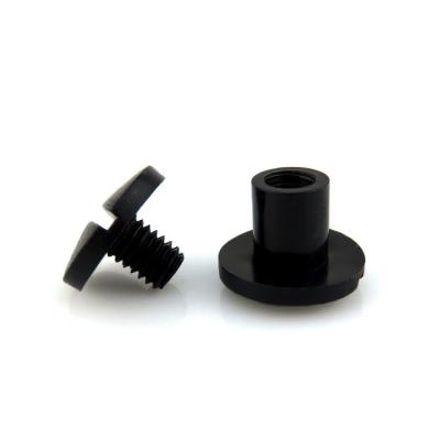 China Steel Custom 1/8 inch Screw Posts Book Binding Chicago Screw Male Size TM 8-32*6 for sale